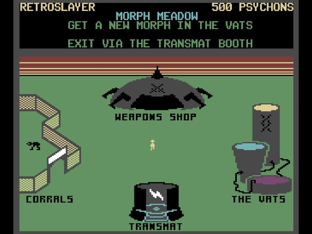 Gameplay of Mail Order Monsters for Commodore 64